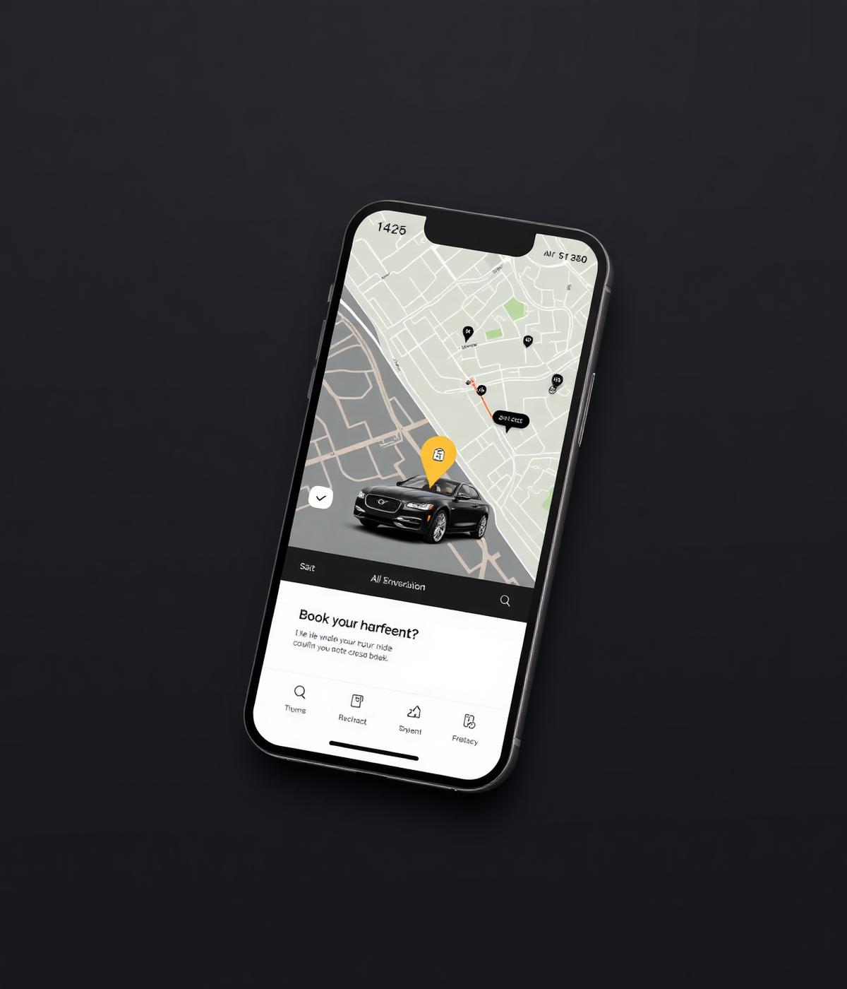 Limozoft branded passenger app — a modern Yelowsoft alternative rider app for chauffeur and black-car services